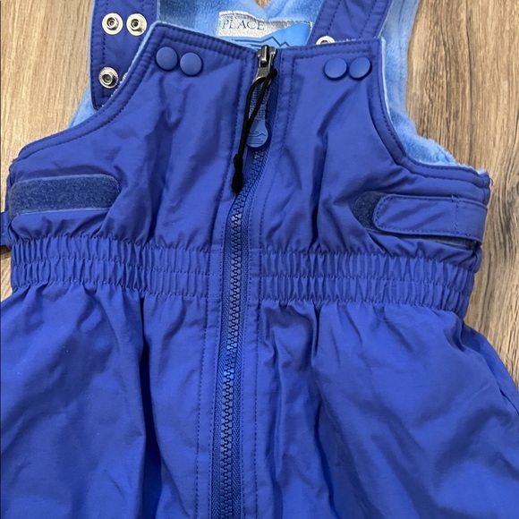 The Children's Place Periwinkle Blue Snow Bib Overalls / Snow Pants 24M - Picture 5 of 9